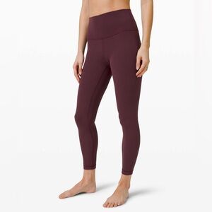 Lululemon Align Pant II 25" in Cassis